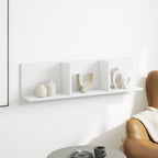 Mobile a Parete 100x16,5x30 cm Bianco in Truciolato