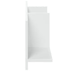 Mobile a Parete 100x16,5x30 cm Bianco in Truciolato