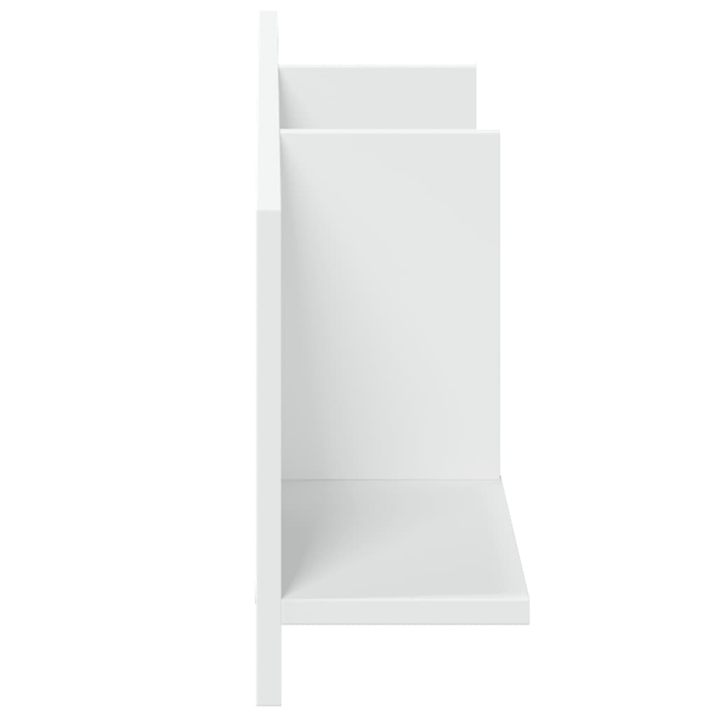 Mobile a Parete 100x16,5x30 cm Bianco in Truciolato