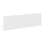 Mobile a Parete 100x16,5x30 cm Bianco in Truciolato