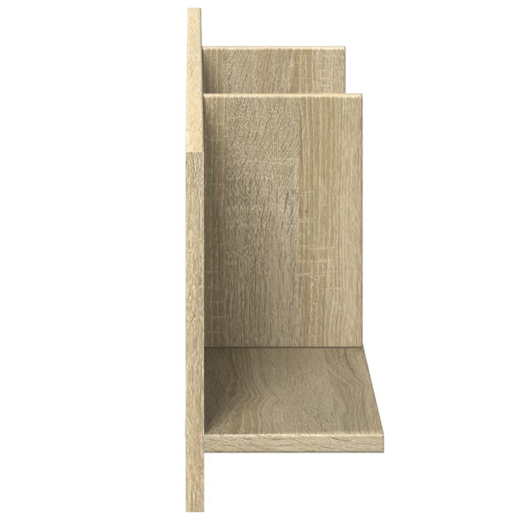 Mobile a Parete 100x16,5x30 cm Rovere Sonoma in Truciolato