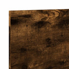 Mobile a Parete 100x16,5x30 cm Rovere Fumo in Truciolato