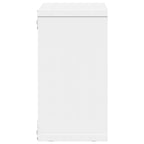 Mobile a Parete 60x16x30 cm Bianco in Legno Multistrato