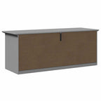 Panca da Ingresso BODO Grigia 114x40x45 cm