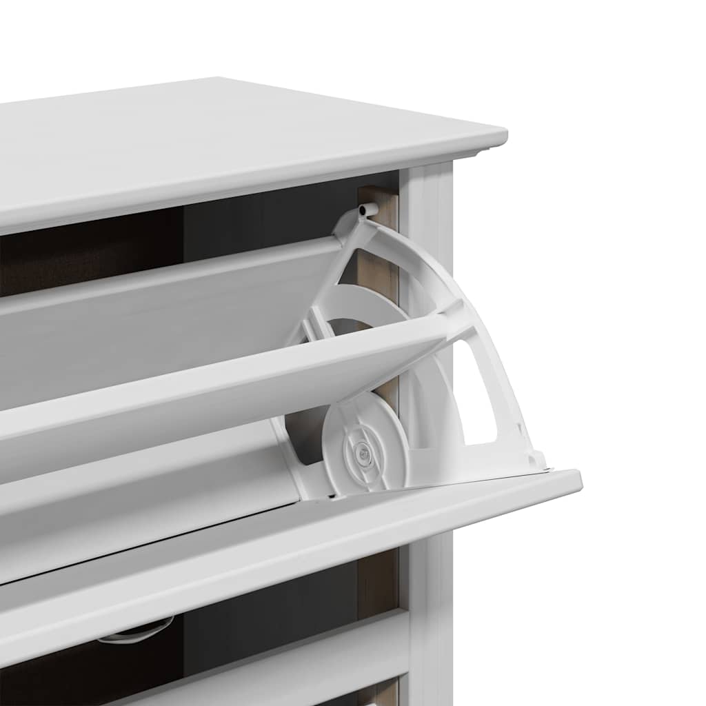 Scarpiera BODO Bianca 80x35x118 cm