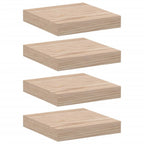 Mensola Pensili 4 pz 23x23,5x4 cm in Truciolato