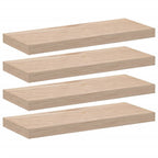 Mensole Pensili 4 pz 60x23,5x4 cm in Truciolato