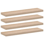 Mensole Pensili 4 pz 90x23,5x4 cm in Truciolato