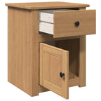 Comodino PANAMA 46x40x57 cm in Legno Massello di Pino