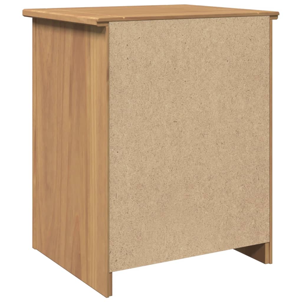 Comodino PANAMA 46x40x57 cm in Legno Massello di Pino