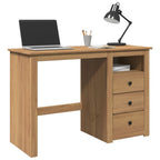 Scrivania PANAMA 112x45x75 cm Legno Massello di Pino