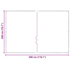Copertura per Piante con Occhielli 2x3 m PVC