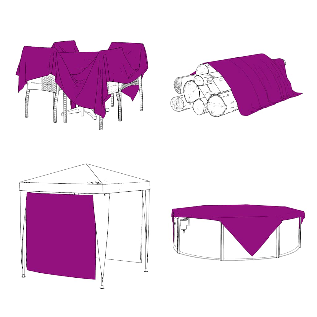 Copertura per Piante con Occhielli 2x5 m in PVC
