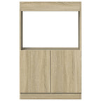 Credenza Rovere Sonoma 63x33x100 cm in Truciolato