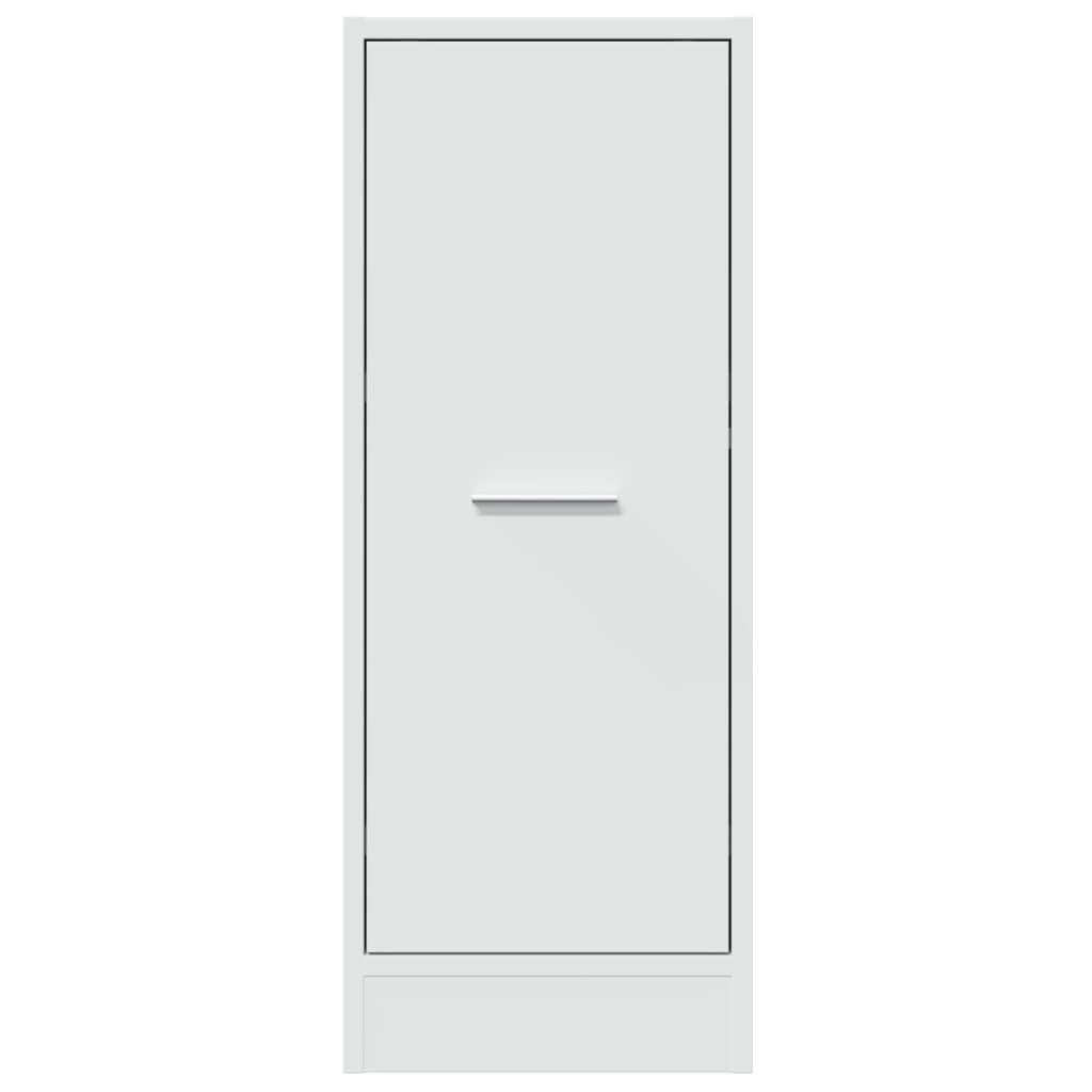 Mobiletto da Farmacia Bianco 30x41x77,5 cm Legno Agglomerato