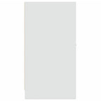 Mobiletto da Farmacia Bianco 30x41x77,5 cm Legno Agglomerato