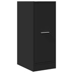Armadietto da Farmacia Nero 30x41x77,5 cm in Truciolato