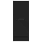 Armadietto da Farmacia Nero 30x41x77,5 cm in Truciolato