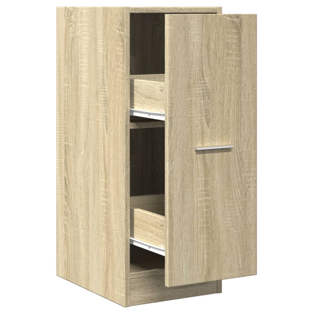 Armadietto da Farmacia Rovere Sonoma 30x41x77,5cm in Truciolato