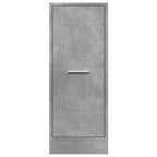 Armadietto da Farmacia Grigio Cemento 30x41x77,5 cm Truciolato