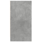 Armadietto da Farmacia Grigio Cemento 30x41x77,5 cm Truciolato