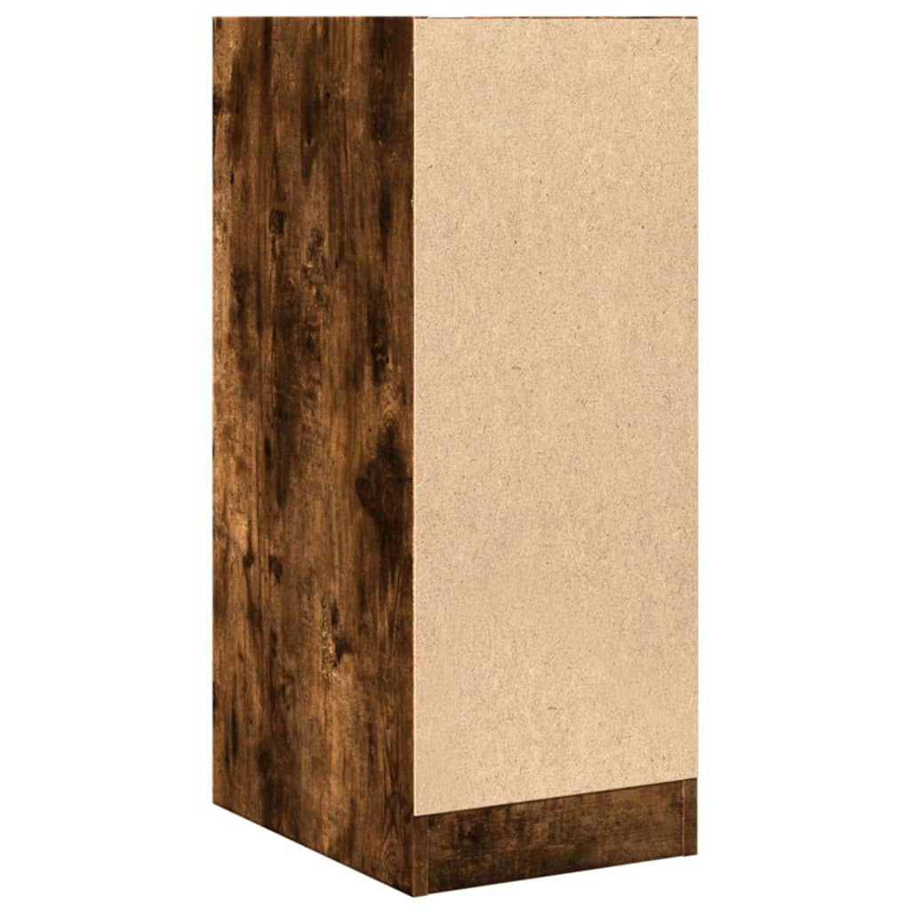 Armadietto da Farmacia Rovere Fumo 30x41x77,5 cm in Truciolato