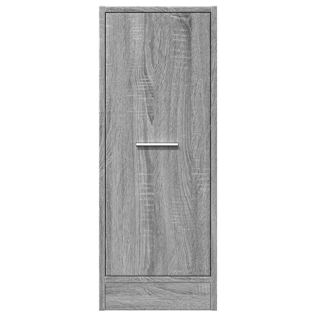 Armadietto da Farmacia Grigio Sonoma 30x41x77,5cm in Truciolato