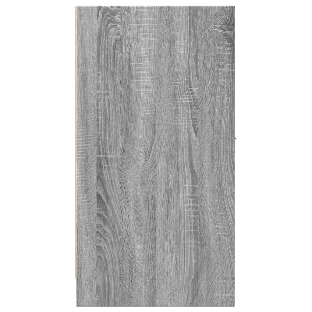Armadietto da Farmacia Grigio Sonoma 30x41x77,5cm in Truciolato