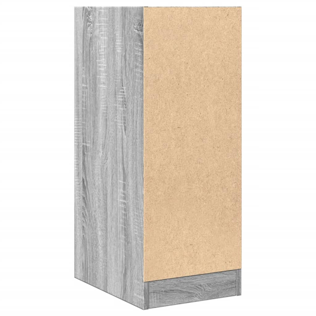 Armadietto da Farmacia Grigio Sonoma 30x41x77,5cm in Truciolato