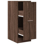 Armadietto da Farmacia Rovere Marrone 30x41x77,5 cm Truciolato