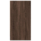 Armadietto da Farmacia Rovere Marrone 30x41x77,5 cm Truciolato