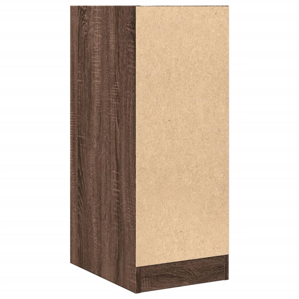 Armadietto da Farmacia Rovere Marrone 30x41x77,5 cm Truciolato