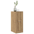 Armadietto da Farmacia Rovere 30x41x77,5 cm in Truciolato