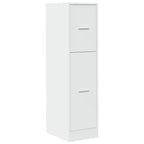 Armadietto da Farmacia Bianco 30x41x118 cm in Truciolato