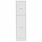 Armadietto da Farmacia Bianco 30x41x118 cm in Truciolato