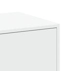 Armadietto da Farmacia Bianco 30x41x118 cm in Truciolato