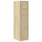 Armadietto da Farmacia Rovere Sonoma 30x41x118 cm in Truciolato