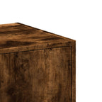 Armadietto da Farmacia Rovere Fumo 30x41x118 cm in Truciolato