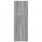 Armadietto da Farmacia Grigio Sonoma 30x41x118 cm in Truciolato