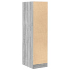 Armadietto da Farmacia Grigio Sonoma 30x41x118 cm in Truciolato