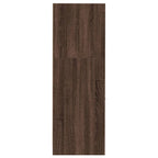 Armadietto da Farmacia Rovere Marrone 30x41x118 cm Truciolato