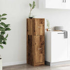 Armadietto da Farmacia Legno Vecchio 30x41x118 cm in Truciolato