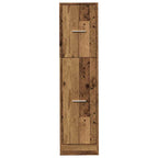 Armadietto da Farmacia Legno Vecchio 30x41x118 cm in Truciolato