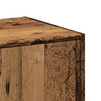 Armadietto da Farmacia Legno Vecchio 30x41x118 cm in Truciolato