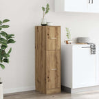 Armadietto da Farmacia Rovere 30x41x118 cm in Truciolato