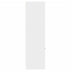 Mobiletto da Farmacia Bianco 30x41x144,5 cm Legno Agglomerato