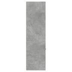Armadietto da Farmacia Grigio Cemento 30x41x144,5 cm Truciolato