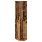 Armadietto da Farmacia Legno Vecchio 30x41x144,5 cm Truciolato