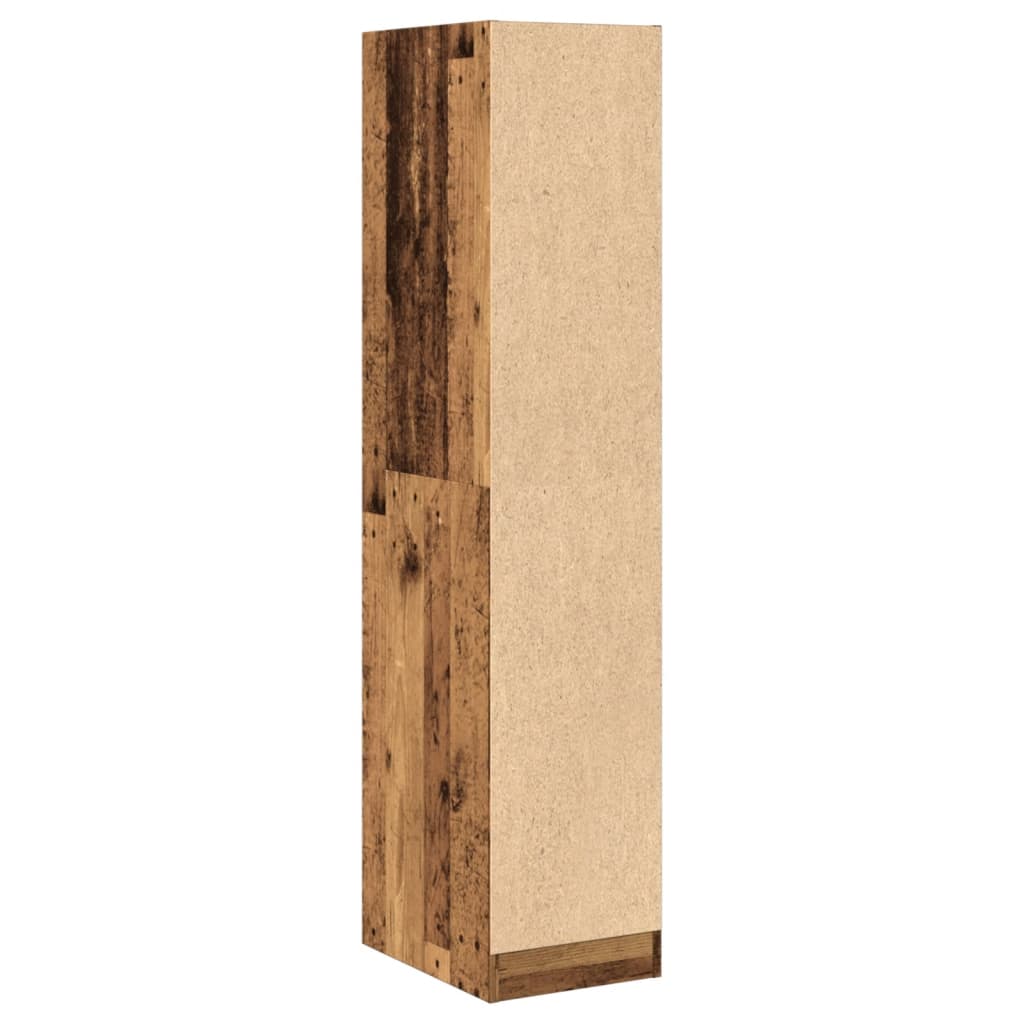 Armadietto da Farmacia Legno Vecchio 30x41x144,5 cm Truciolato