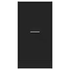 Armadietto da Farmacia Nero 40x41x77,5 cm in Truciolato